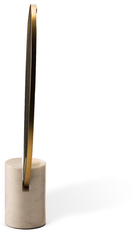 Pols Potten Железное овальное настольное зеркало  300-300-130  - Вид №2