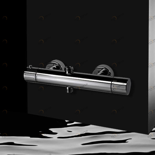 Смеситель термостатический для душа 7XELDETSC1 Geda Nextage Xell с двумя соединениями