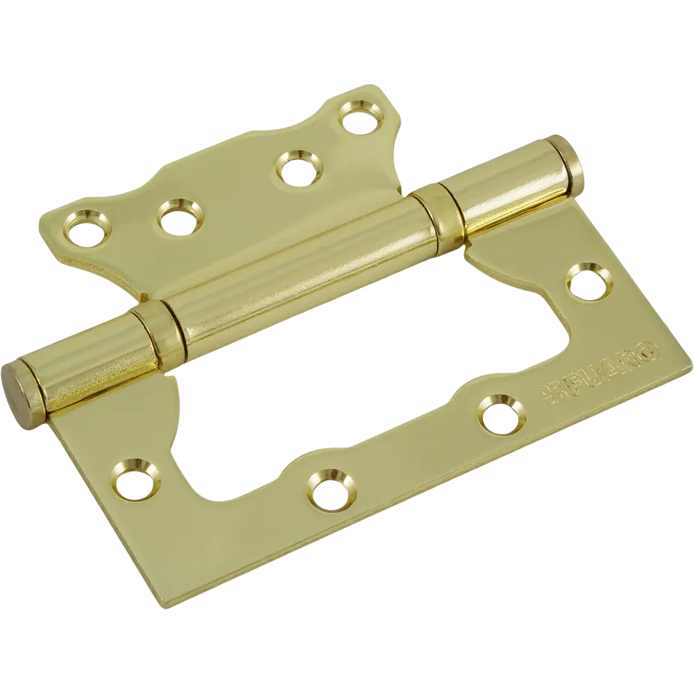 82105965 Петля без врезки N100500/2BB-PB/BL 100x75x2.5 мм сталь цвет золото STLM-0019060 FUARO Home