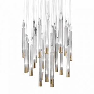 Светильник подвесной 120х62 см латунь Delight Collection P68094-25 brass DELIGHT COLLECTION ДИЗАЙНЕРСКИЕ 00-3882365 Золото;прозрачный