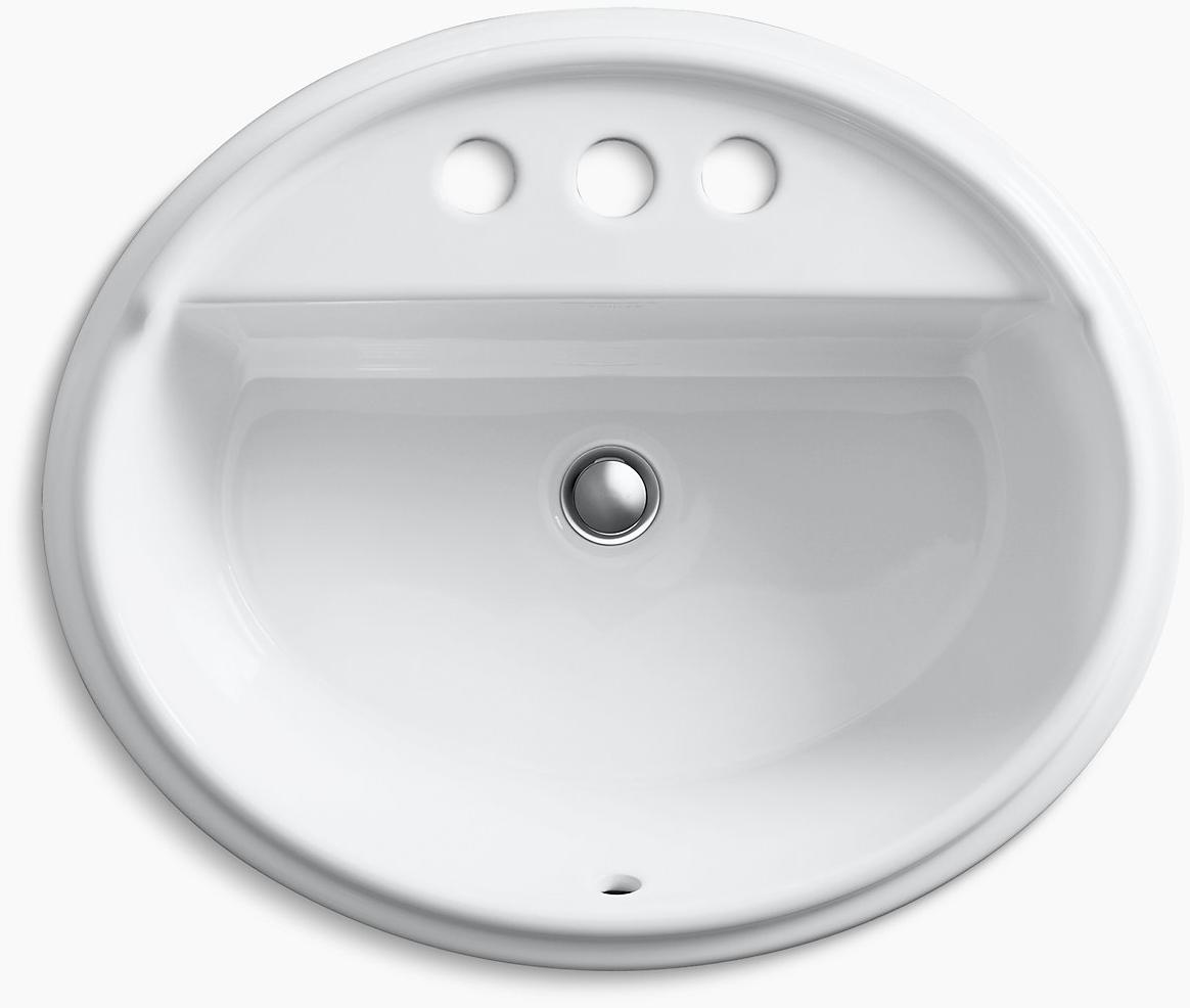 K-2992-4-58 Накладная раковина на столешницу  прямоугольная Kohler  - Вид №2