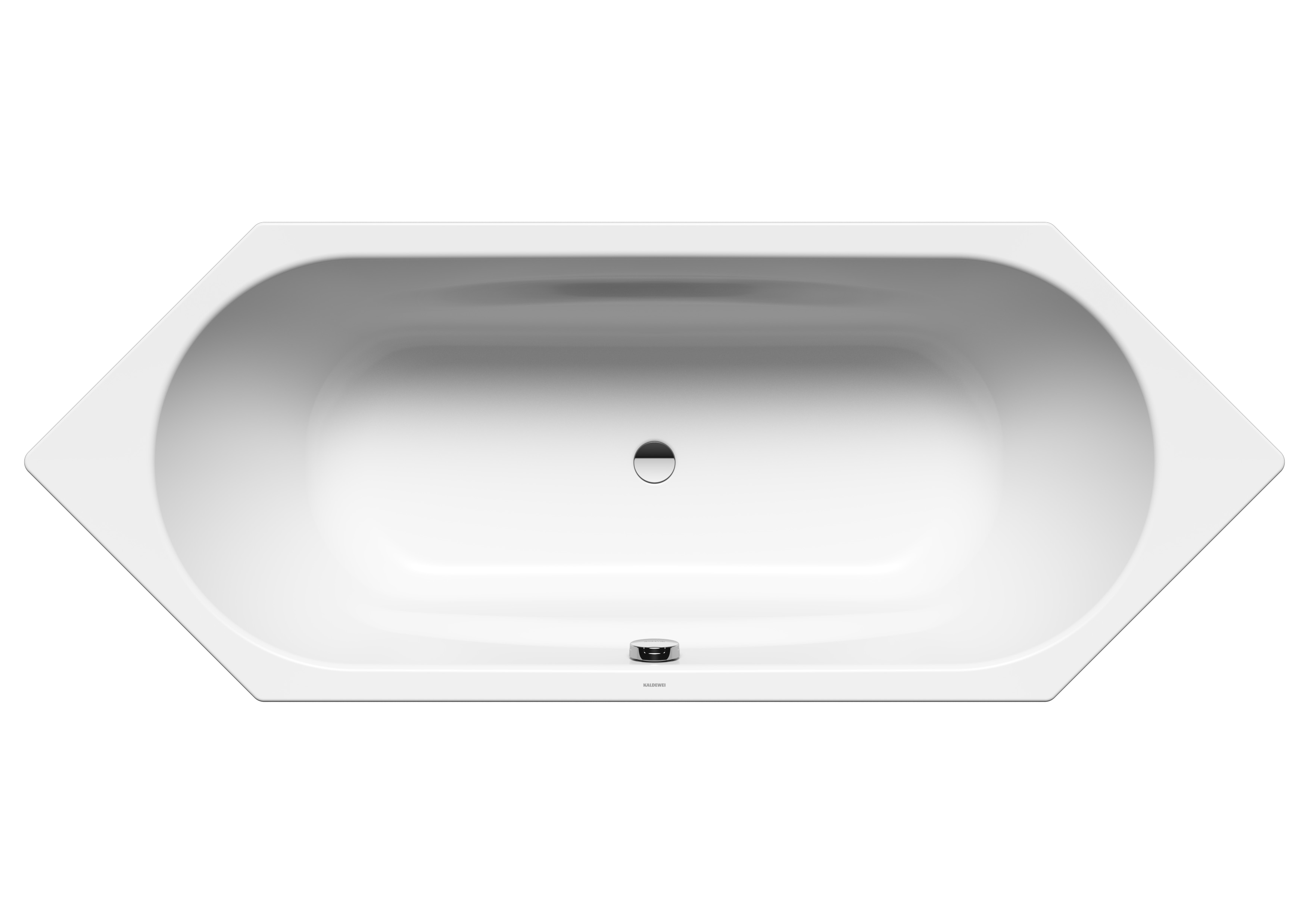 Ванна KALDEWEI Сталь эмалированная 952 258 альпийский белый матовый 952258 - Вид №1