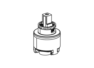 AQ1.12M10140 Однорычажный смеситель для раковины HEWI System-Armaturen  - Вид №22