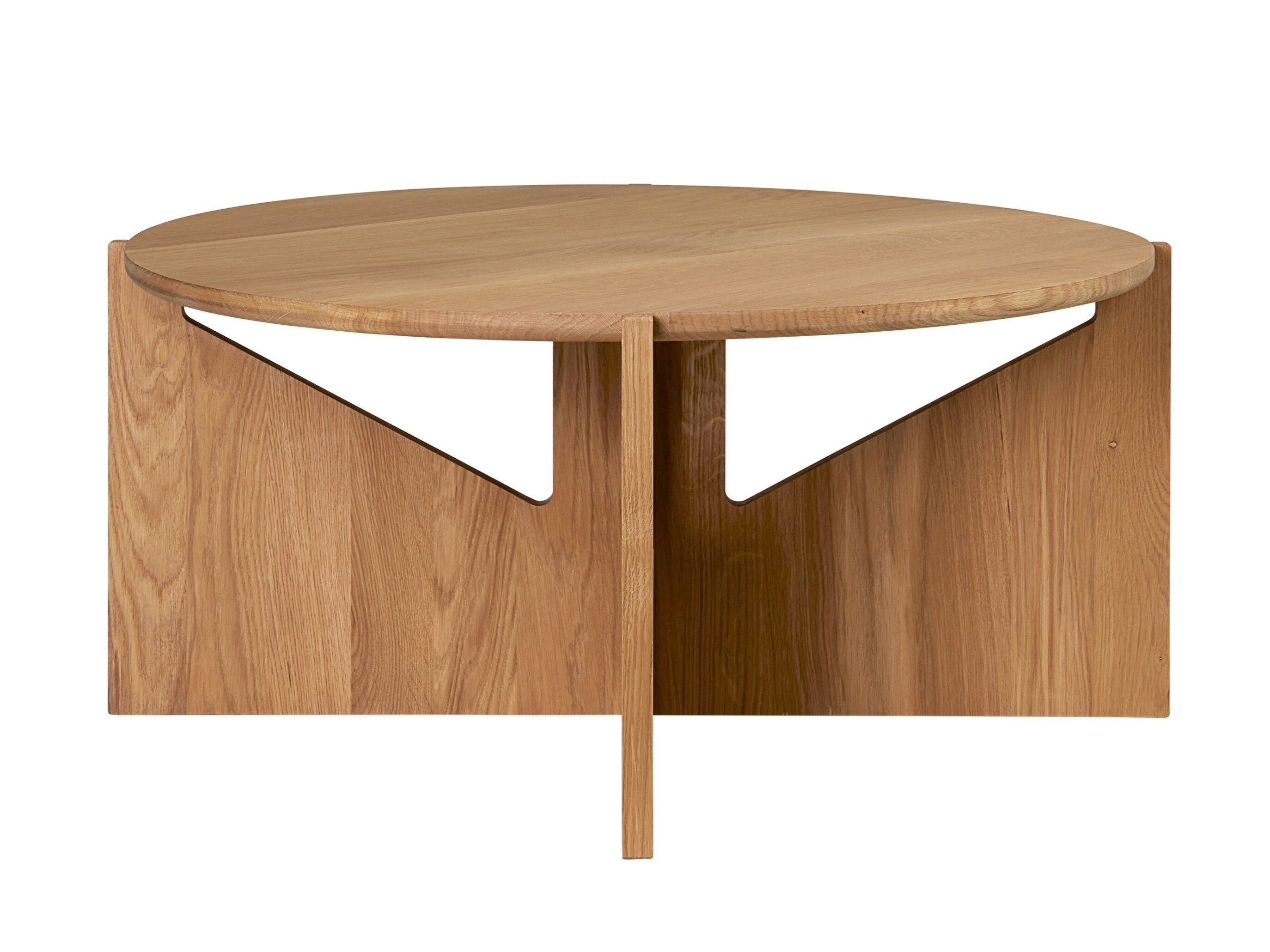 Круглый деревянный журнальный столик In Stock Кристина плотина ARCH-00030370