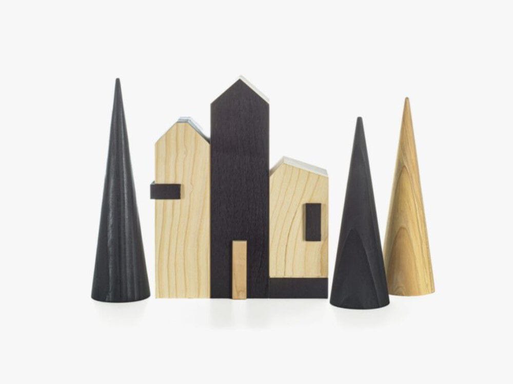 Безделушка из кедра Riva 1920 CITIES ROTTERDAM ARCH-00113371