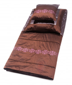 KASZER-V Покрывало фиолетовый 260/260см + подушки 60/60см*2 шт + подушки 40/40см*2 шт, верх полиэстер, низ хлопок KASZER