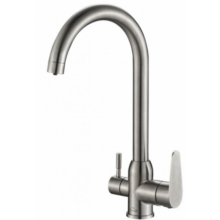 Steel Hammer SH 723 INOX Смеситель для кухни Zorg 383  - Вид №1