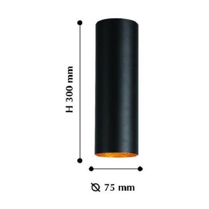 Потолочный светодиодный светильник Favourite Drum 2250-1U FAVOURITE DRUM 223629 Черный  - Вид №1