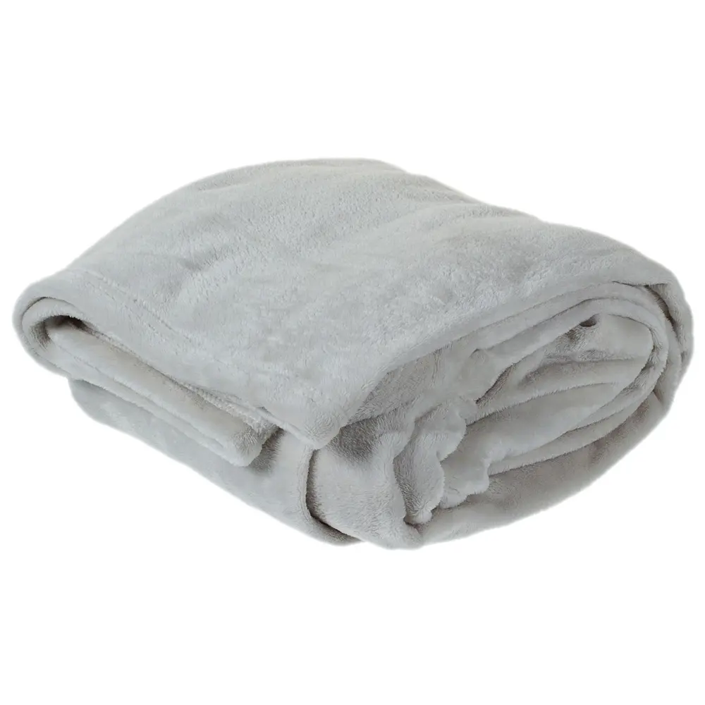 Плед «Prestige» 200х220 см микрофибра цвет светло-бежевый BELEZZA STLM-2154405