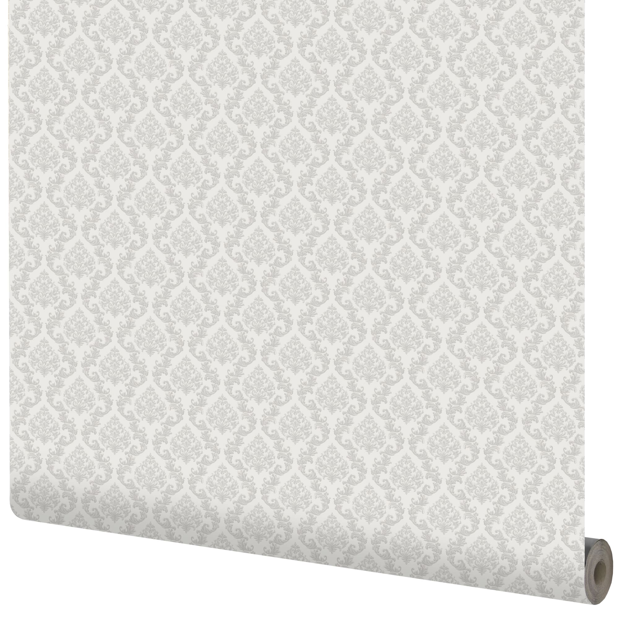 82134645 Обои флизелиновые серые 0.53 м 70075-450 Классика дамаск - 2 Santreyd 