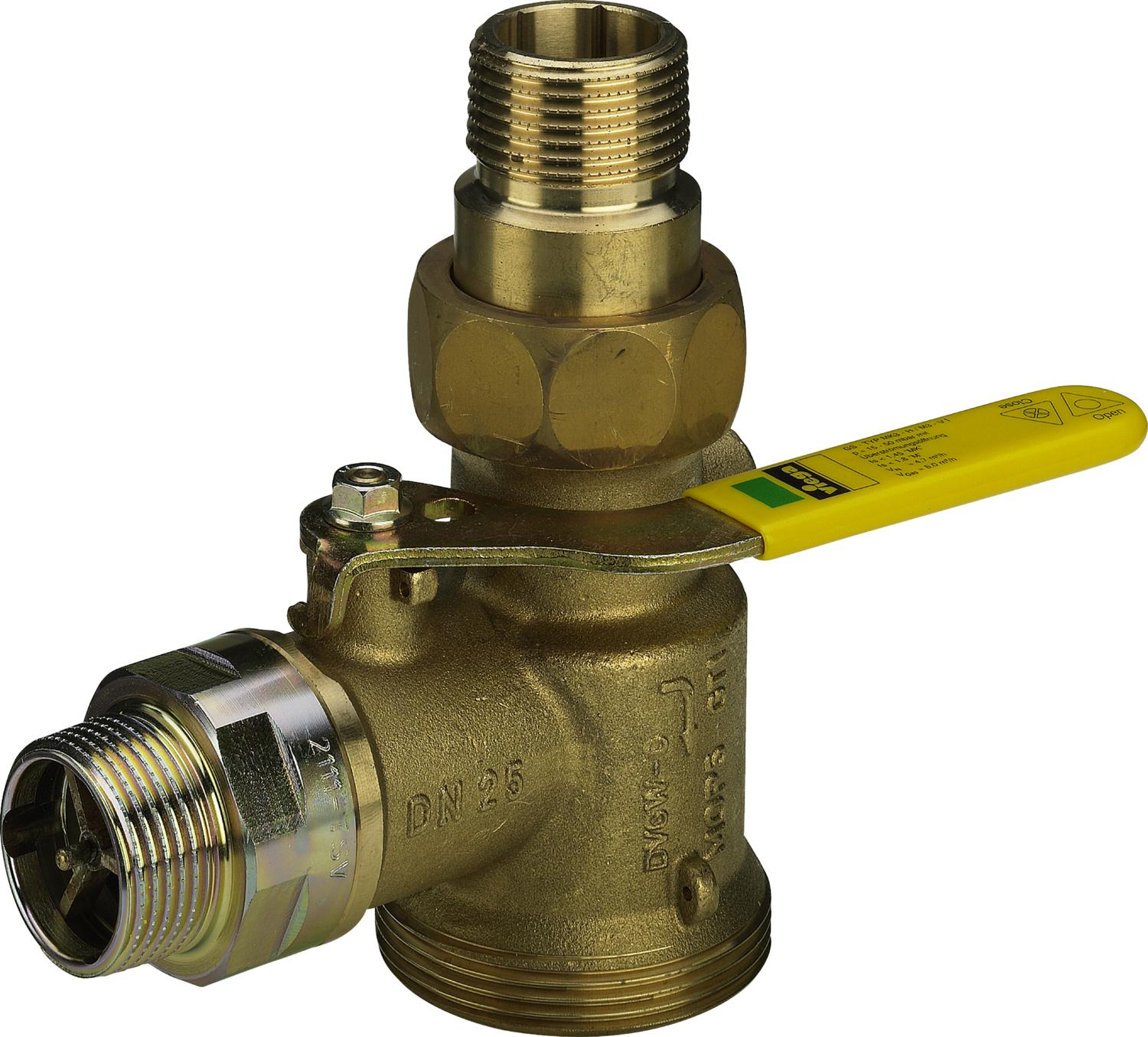 Viega Угловой шаровой кран для газового счетчика G2111.1T (526801) 526 801