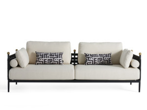 3-местный тканевый садовый диван