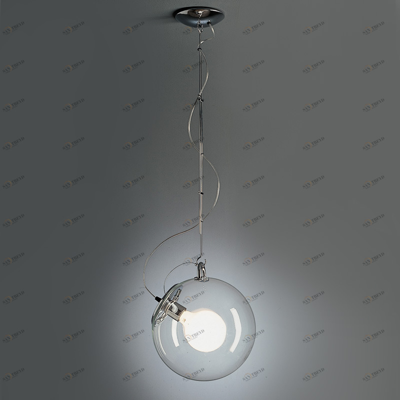 Светильник подвесной 100х30 см прозрачный Miconos A031000 ARTEMIDE ДИЗАЙНЕРСКИЕ 00-3882277 Золото;прозрачный 