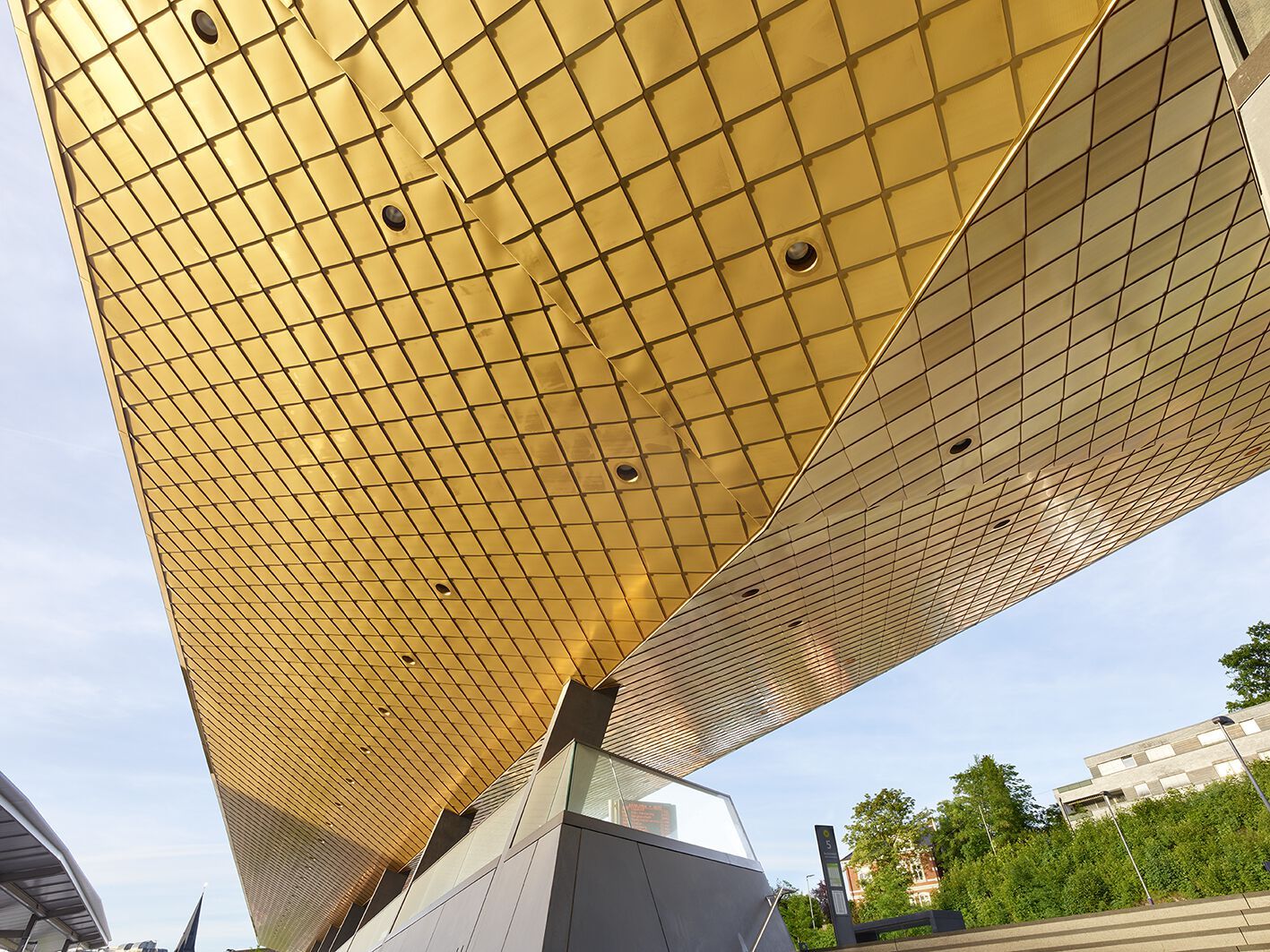 Медная фасадная панель VMZINC NORDIC COPPER ARCH-00132445 - Вид №1