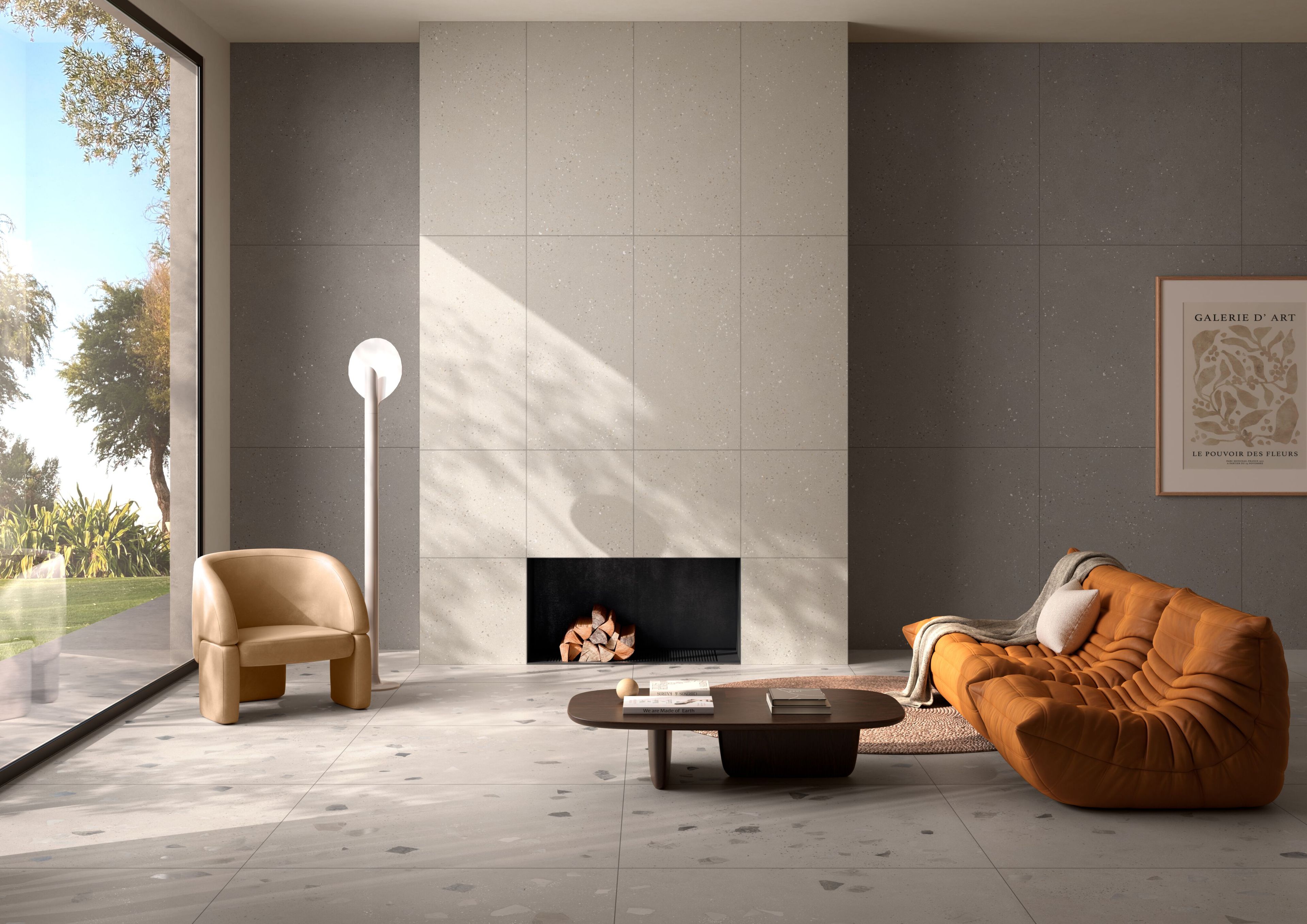 Пол / облицовка керамогранита с эффектом камня VitrA Bathrooms Nova Vita ARCH-00097958 - Вид №3