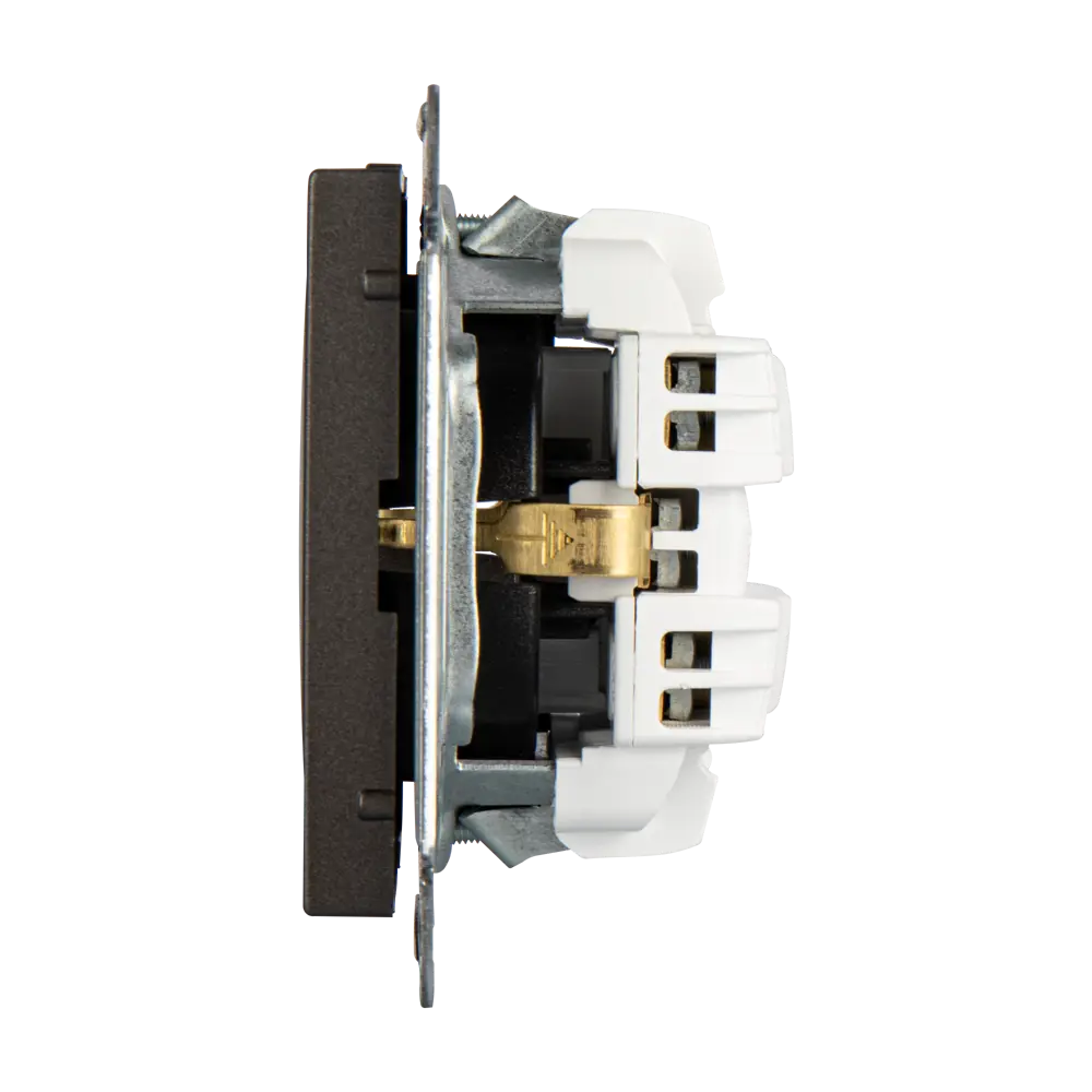 SYSTEME ELECTRIC Розетка скрытого монтажа W59 Deco с защитными шторками 82797858 STLM-1101770 - Вид №3