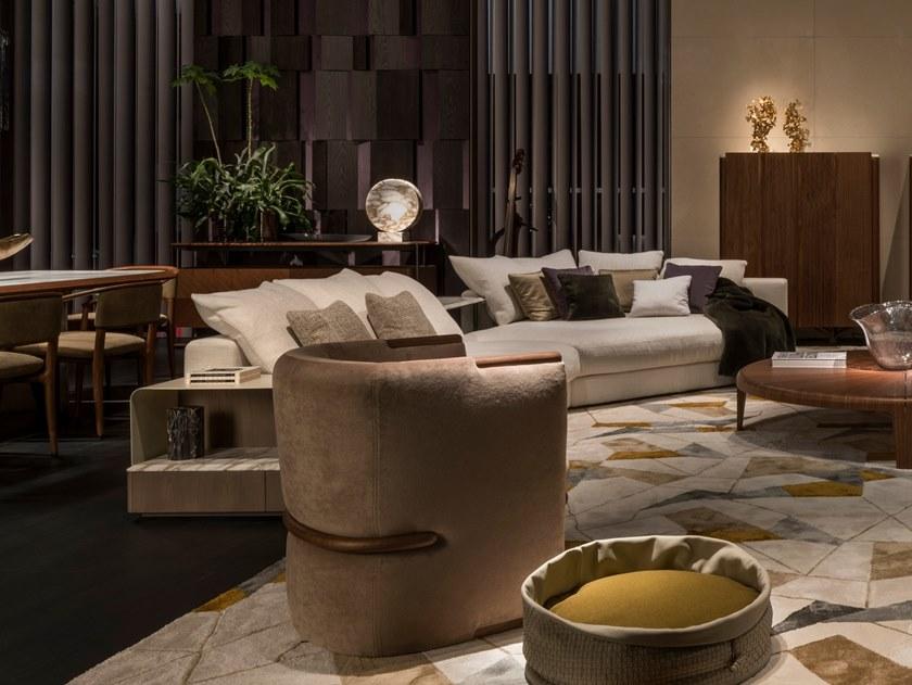 Giorgetti Секционный модульный кожаный диван с шезлонгом Skyline sun-id-1506924 - Вид №2