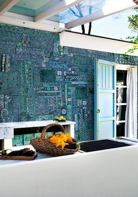 Wall&decò Узорчатые обои для улицы Out system 13 sun-id-1391750 - Вид №1