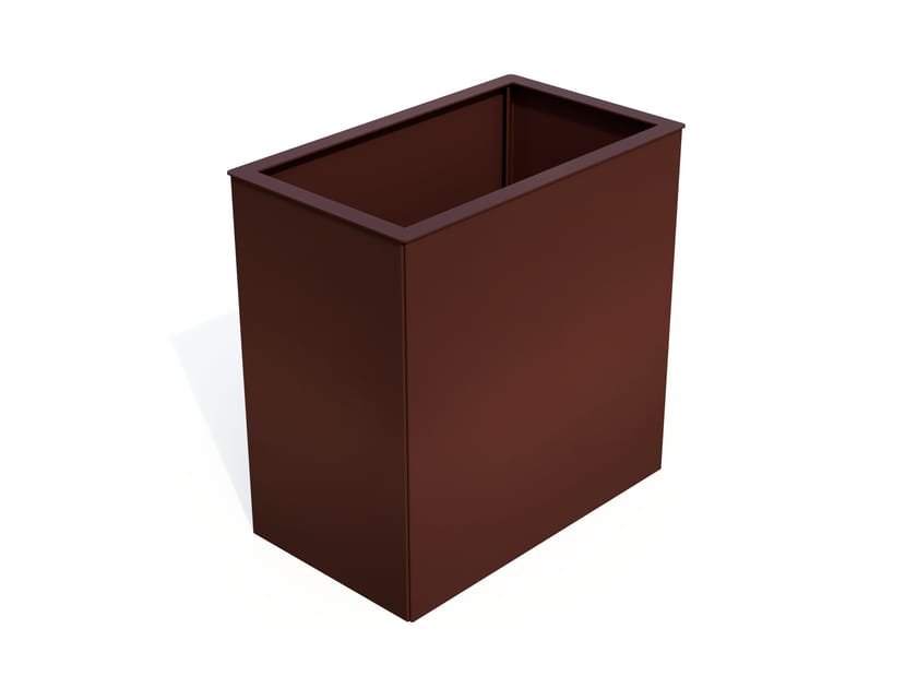 Прямоугольная стальная плантатор Studio Città башня ARCH-00134408