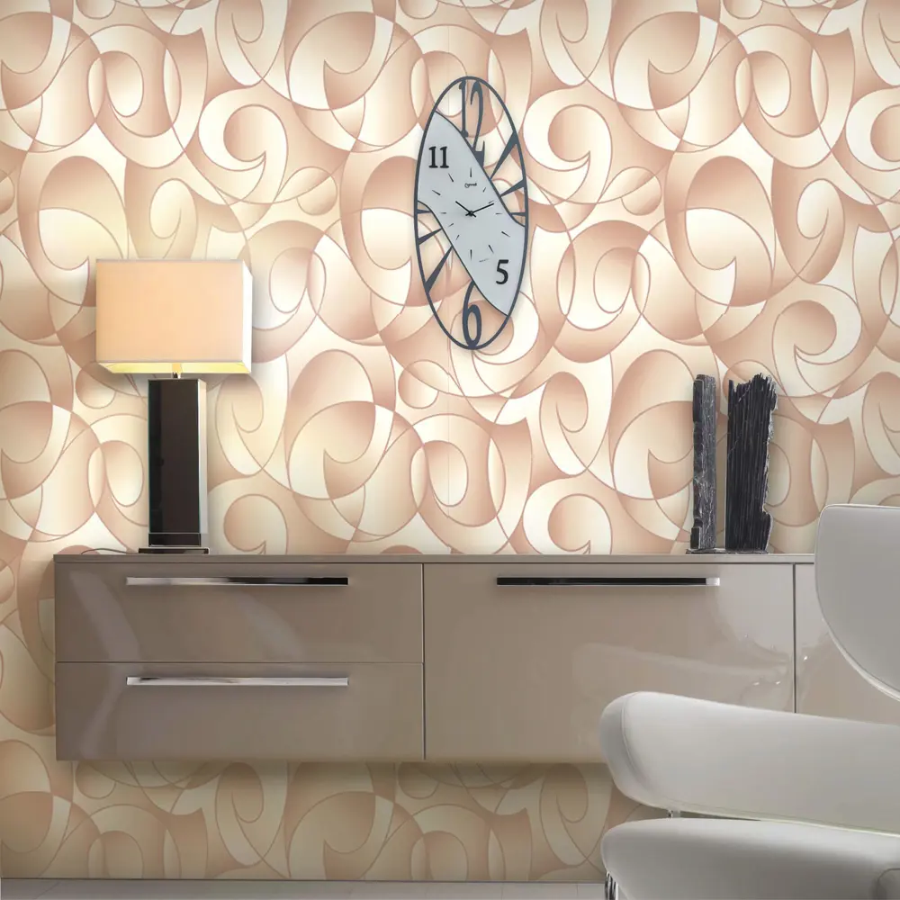 Обои флизелиновые 1.06х10 м геометрия цвет бежевый ER 3544-4 Erismann STLM-2061856 - Вид №2