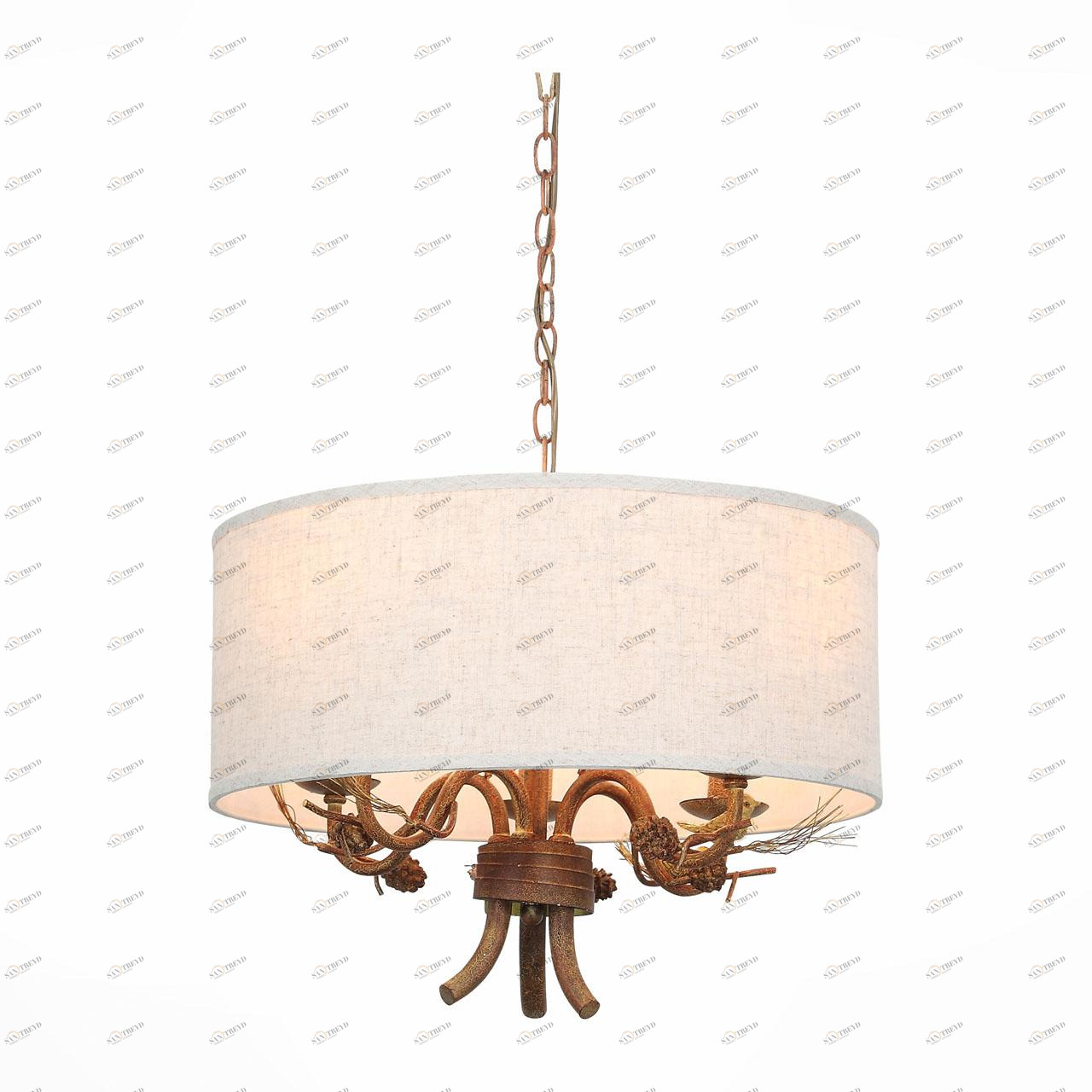Подвесная люстра ST Luce Uccellino SL167.703.05 ST LUCE ДИЗАЙНЕРСКИЕ, UCCELLINO 108361 Бежевый 