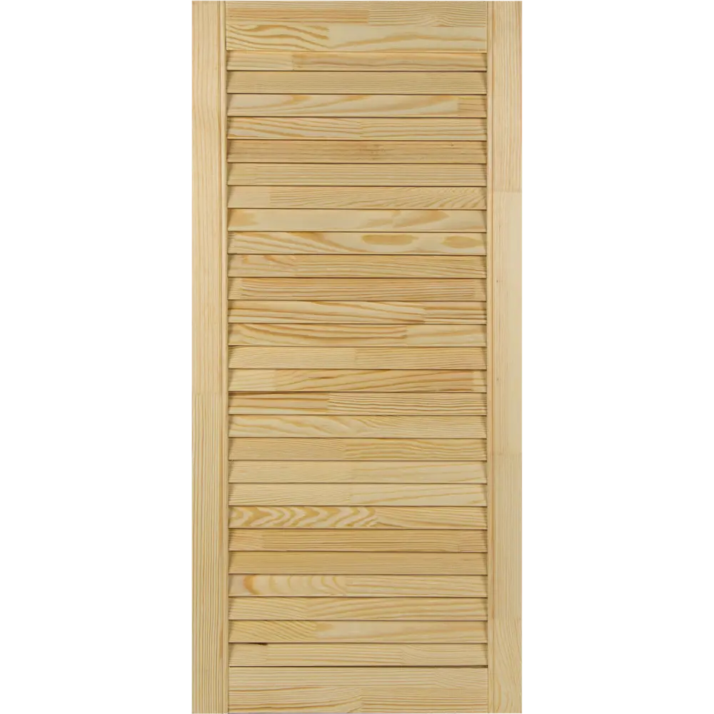 Жалюзийная дверь Santreyd из натуральной хвои для гардеробных и ванных комнат 17808233 Дверка жалюзийная STLM-0008673