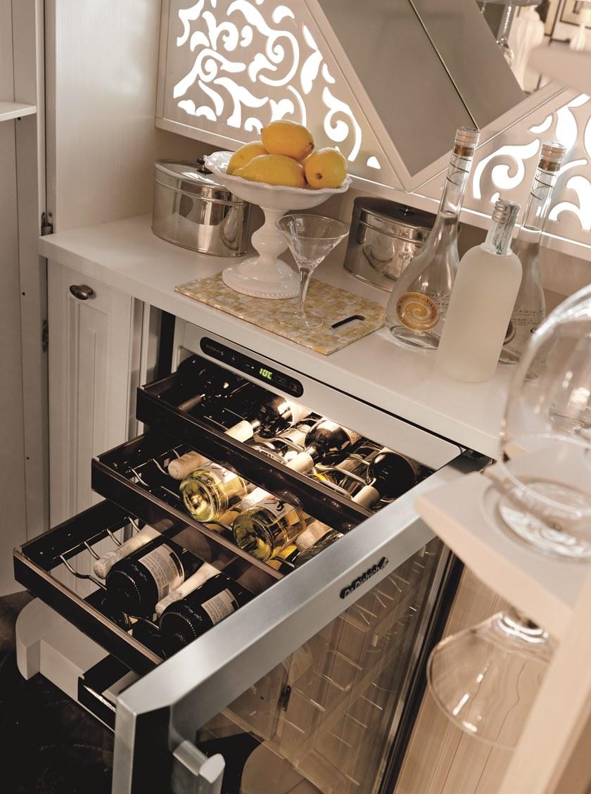 Martini Interiors Кухня из лакированной древесины с островом на заказ Convivio sun-id-1384296 - Вид №4