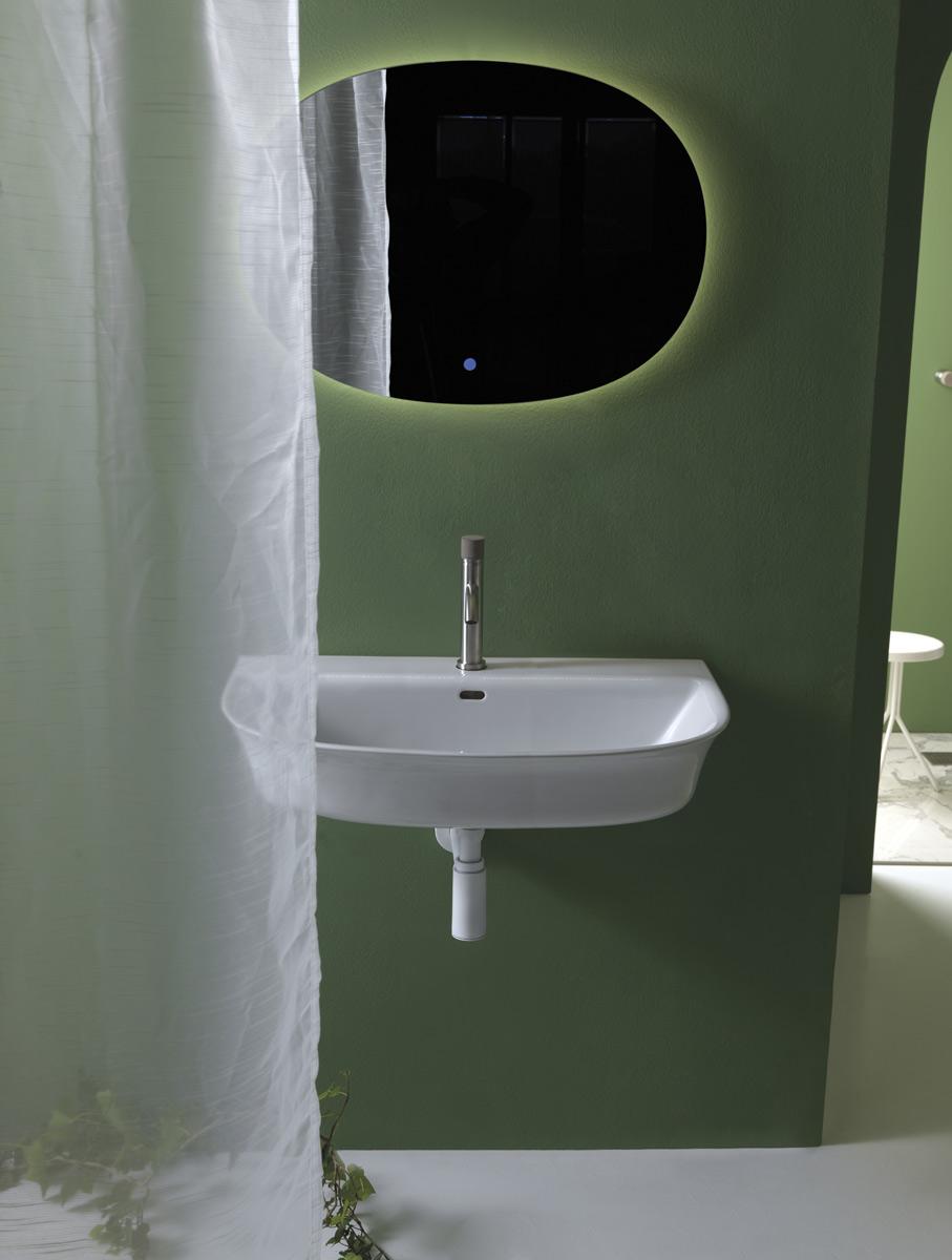 FLLAVBW8025 Подвесная раковина настенная GSG CERAMIC Flut - Вид №2