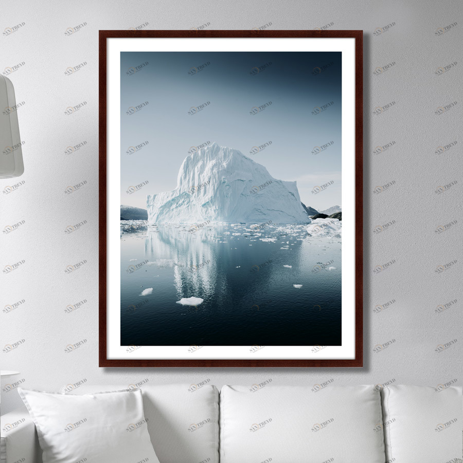 Картина: Iceberg in Greenland КАРТИНЫ В КВАРТИРУ  264760 Разноцветный 