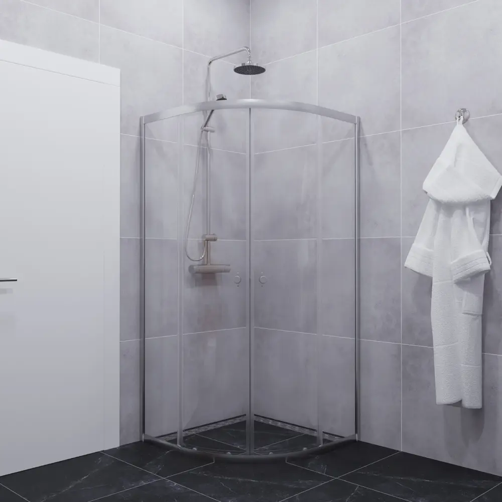 ТРИТОН Delight - душевой уголок 90×90 см с хромированным профилем 89436762 STLM-1564697