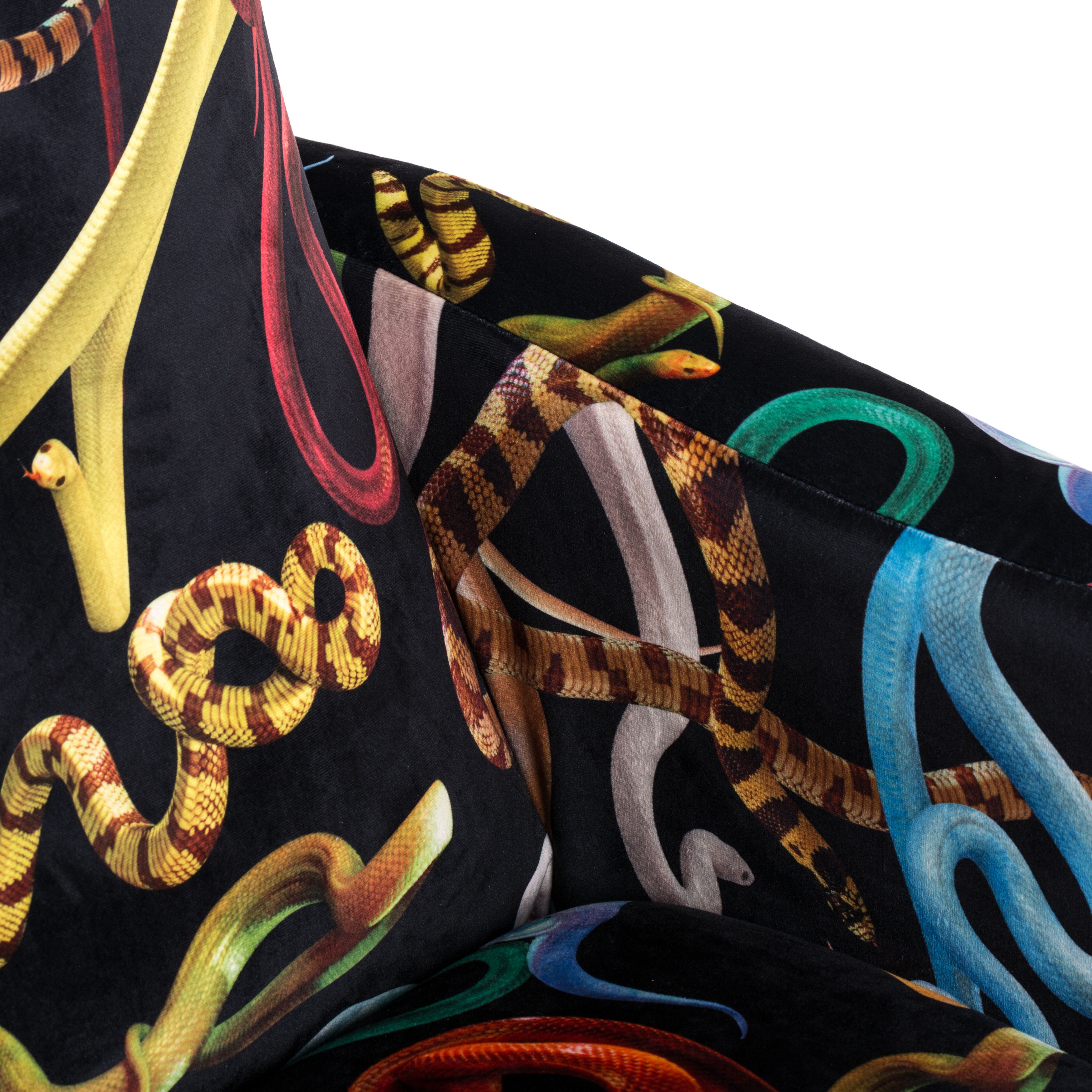 Тканевое кресло с подлокотниками Seletti Seletti wears Toiletpaper ARCH-00127886 - Вид №8