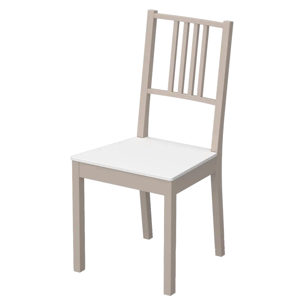 Каркас для стула Марсель Delinia 90x42x42 см дерево цвет топо STLM-2043730 - Вид №4