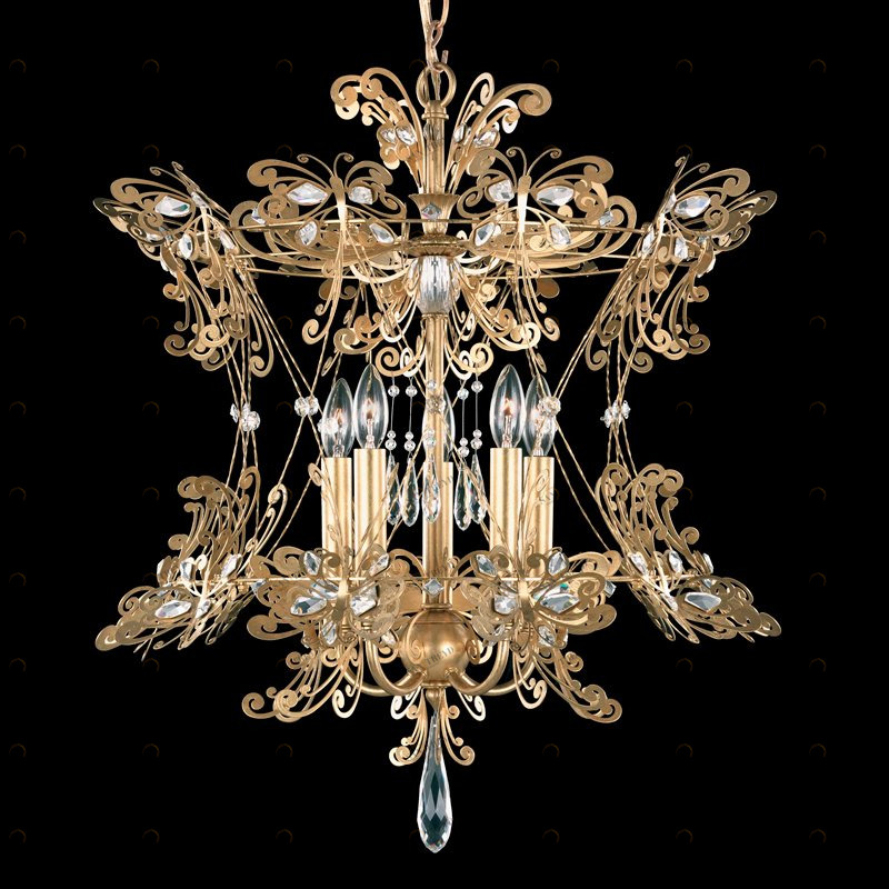 Люстра PL6545-23 S от Schonbek золото SCHONBEK ДИЗАЙНЕРСКИЕ 246667 Золотой 