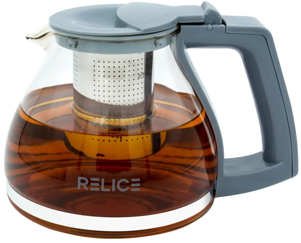 91056859 Заварочный чайник 900 мл Relice RL-8001GR стекло цвет стекло STLM-0867900