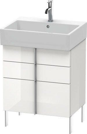 VA658505151 Vero Air Тумбочка напольная Сосна коричневая, декор Duravit - Вид №2