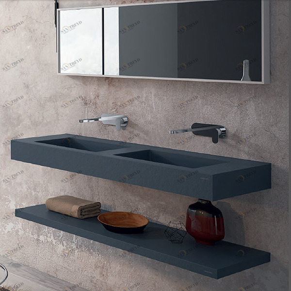 ULISES140 Подвесная раковина настенная овальная McBath  белая 