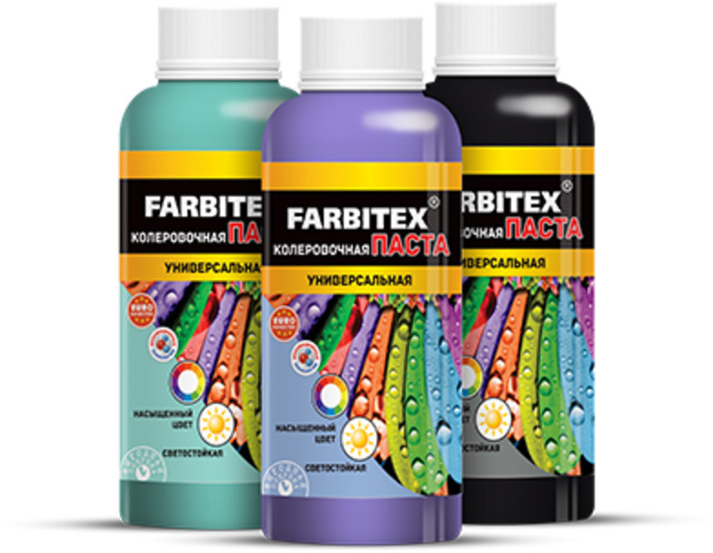 90433480 Колеровочная паста 4100003341 0.08 л цвет белый STLM-0224083 FARBITEX