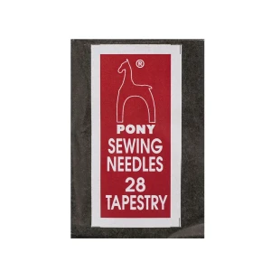91383567 Иглы ручные для шитья трикотажа гобеленовые Tapestry с золотым ушком № 28 25 шт STLM-1035966