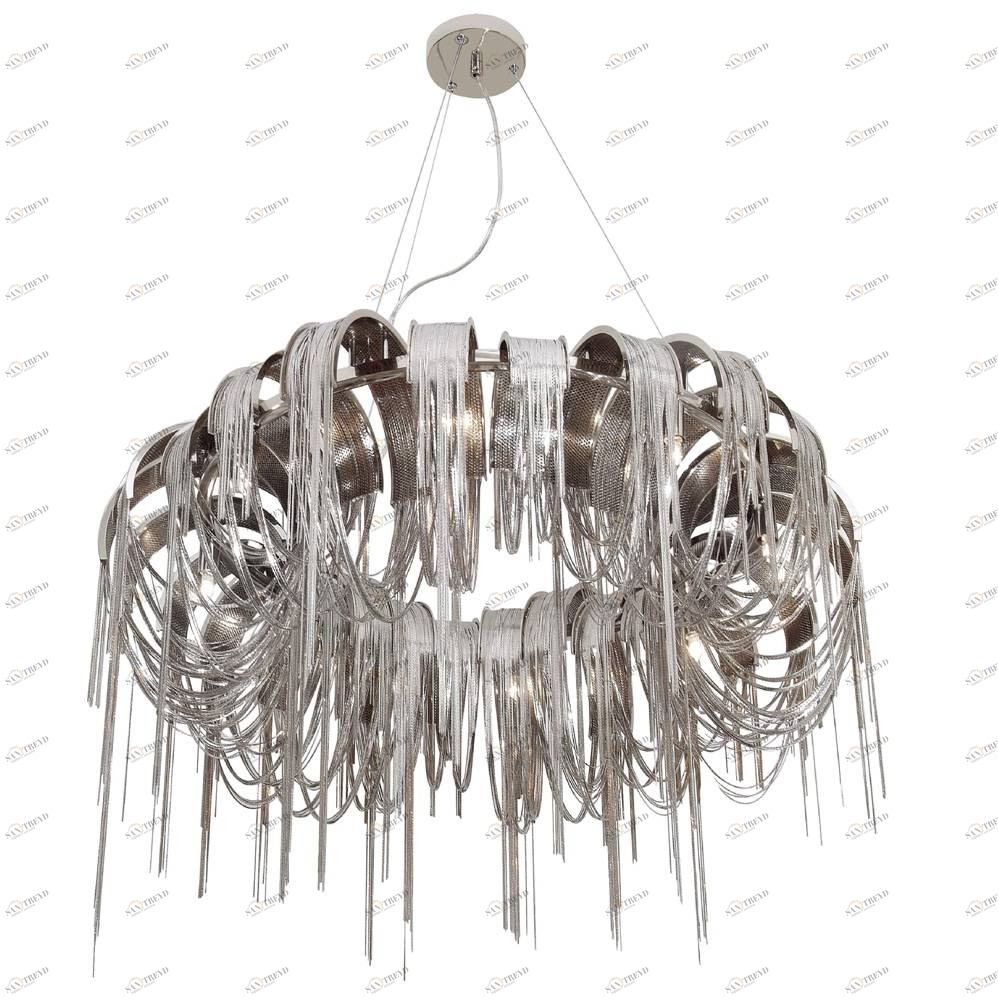 Люстра дизайнерская Whole 2 хром Heat SP10 CRYSTAL LUX ДИЗАЙНЕРСКИЕ, FANTASY 056908 Хром 