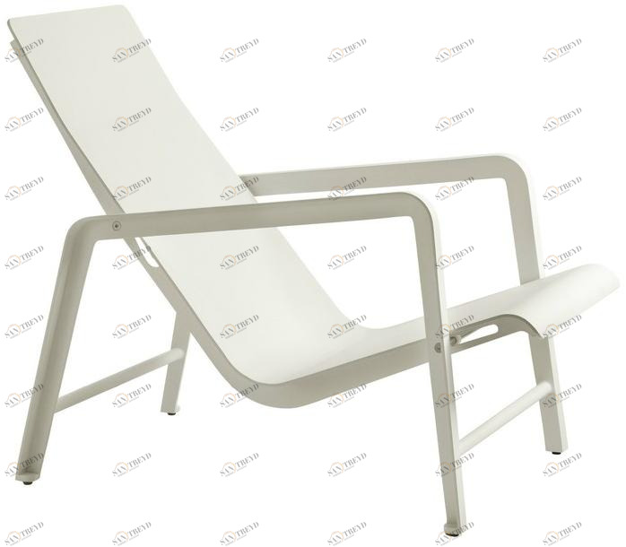 TRIBÙ Лежащий алюминиевый шезлонг Mirthe 07412