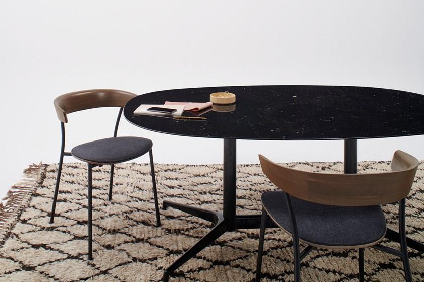 Herman Miller Овальный стол для совещаний с системой управления кабелями Civic sun-id-1361179 - Вид №5