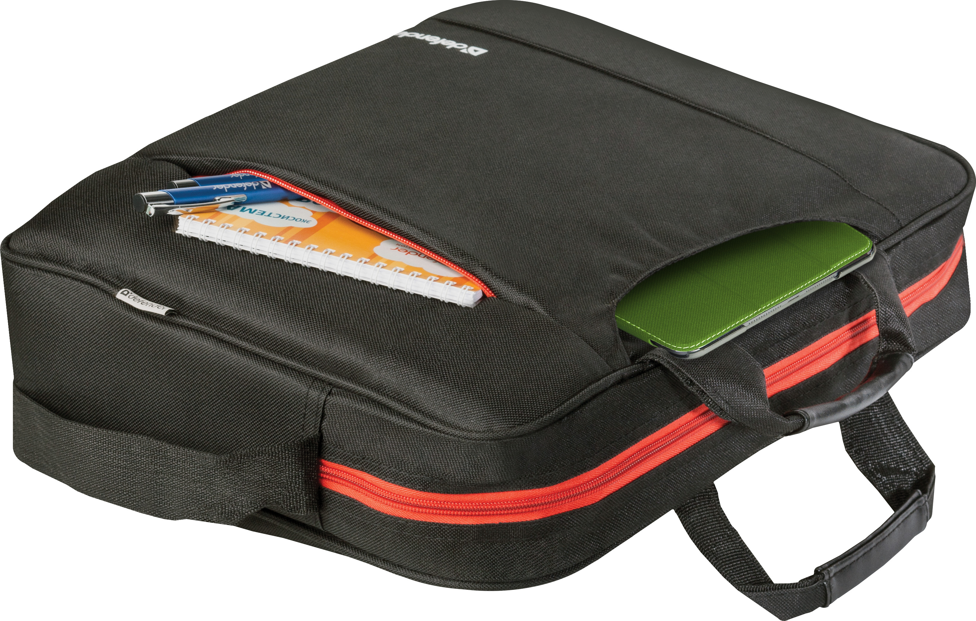 26084 сумка для ноутбука geek 15.6" черный, карман Defender Santreyd  - Вид №5