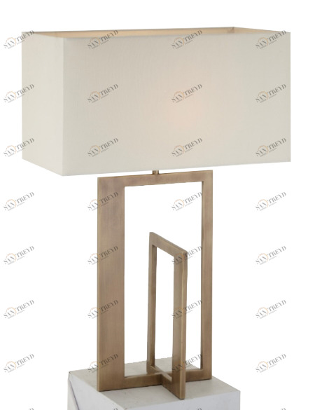 Настольная лампа Kenley от RVAstley 5884 RVASTLEY ИНТЕРЬЕРНЫЕ 061985 Белый;золото 