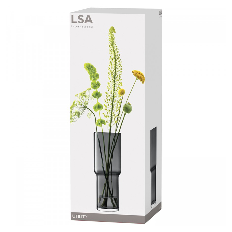 G1552-42-970 Ваза utility, 42 см, серая LSA International  - Вид №3