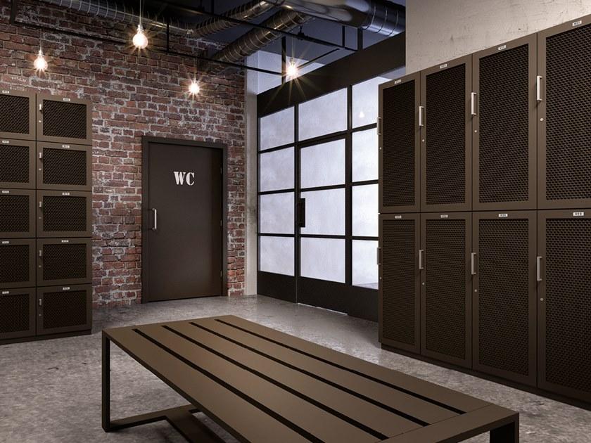 FIT INTERIORS Шкаф из алюминия и дерева sun-id-1399403 - Вид №1