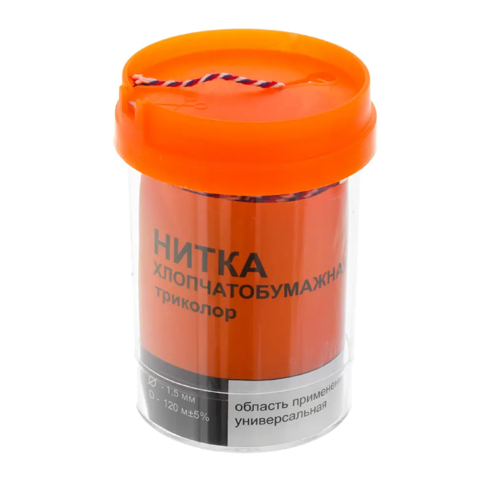 Нитка хлопчатобумажная 50x15, 120м OMAX STLM-2182664 - Вид №1