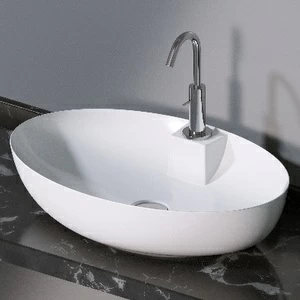 L604100 Накладная раковина на столешницу  овальная A. e T. Italia ELITE