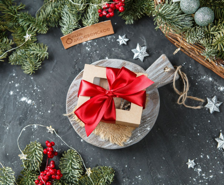 5591 Мыло "Шампанское" в подарочной упаковке Вкусляндия 