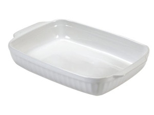 Керамическая прямоугольная форма для выпечки