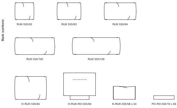 Rolf Benz Кожаный диван Rolf benz 535 liv sun-id-1391636 - Вид №5